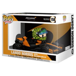 Figura POP Rides Super Deluxe Racing DMcLaren Lando Norris with McLaren MCL39