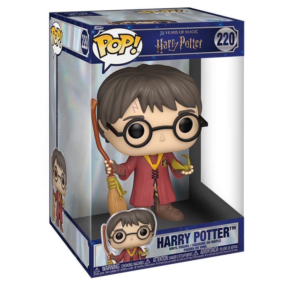 Figura POP Jumbo Harry Potter with Nimbus 2000