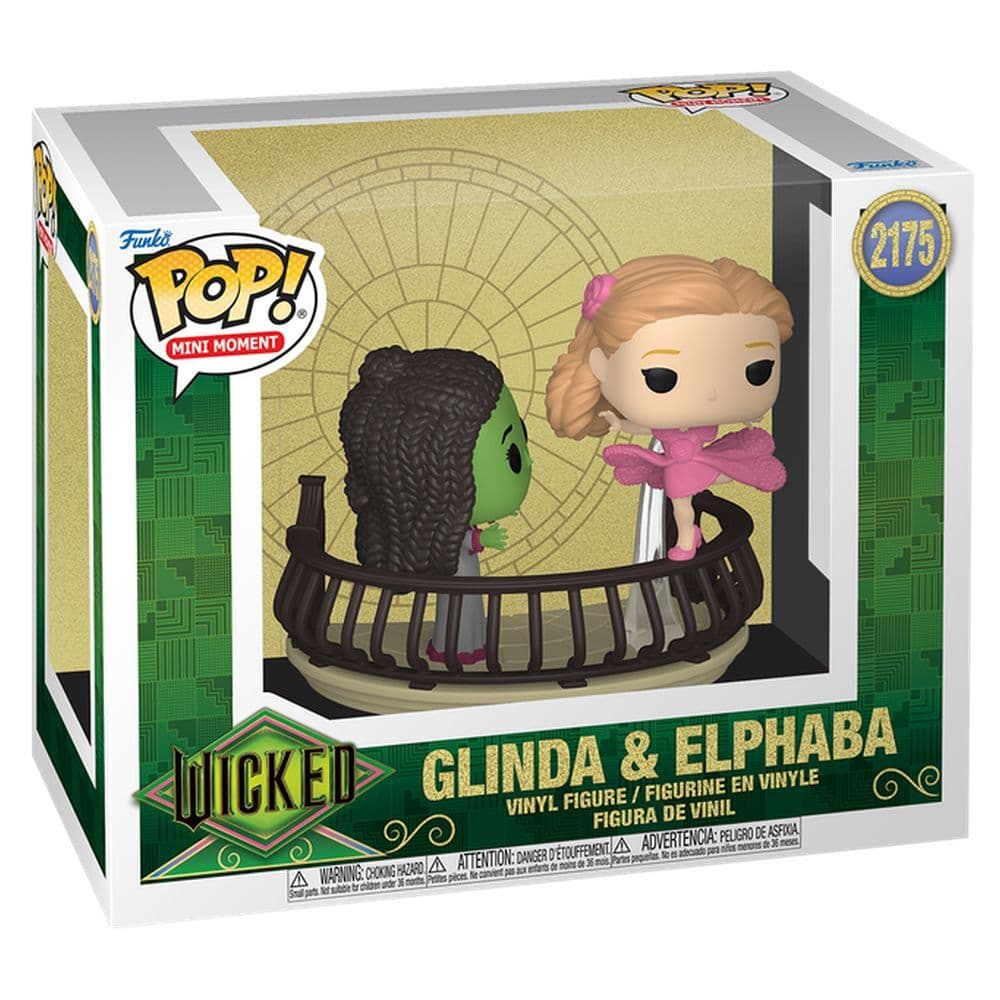 Figura Pop Mini Moment Wicked Glinda & Elephaba