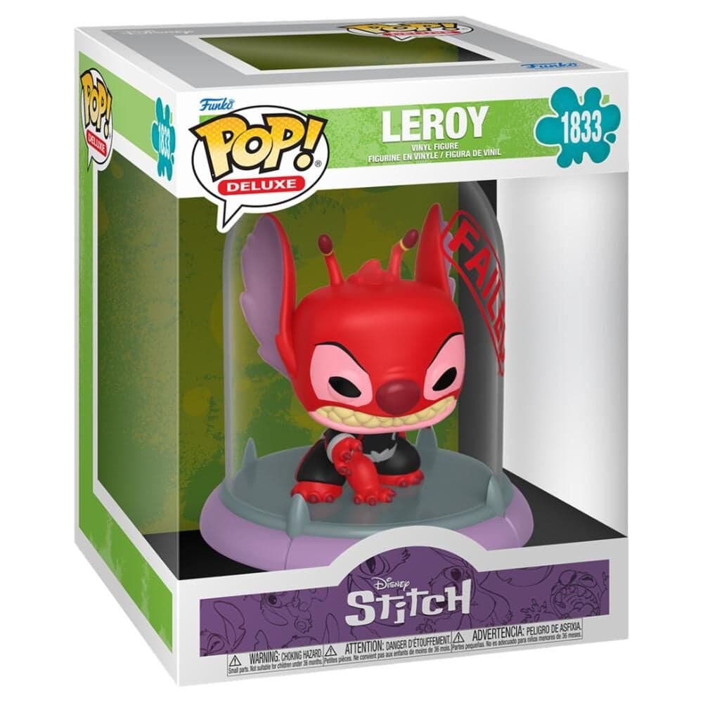Figura POP Deluxe Disney Stitch Experimentos Leroy