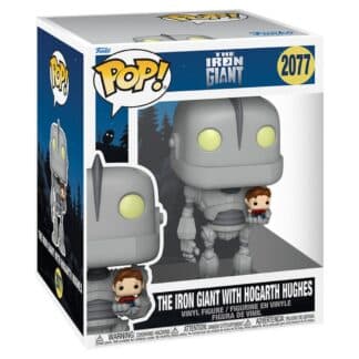 Figura POP Super El Gigante de Hierro The Iron Giant with Hogarth Hughes