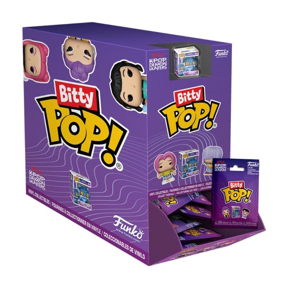 Figura Mystery Bitty Pop KPop Demon Hunters surtido