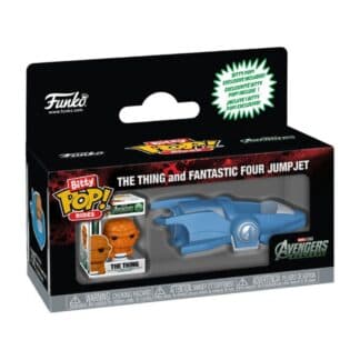 Figura Bitty POP Ride Marvel Studios Avengers Doomsday The Thing And Fantastic Four Jump Jet