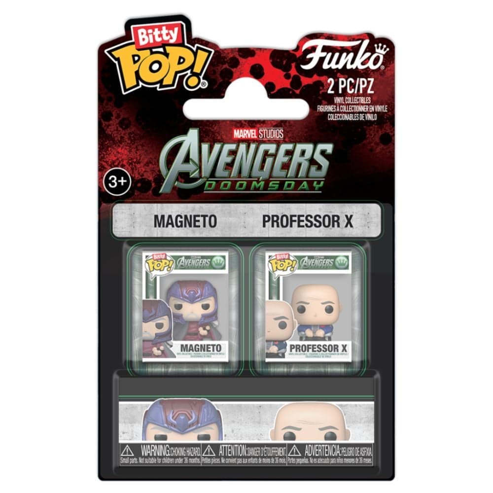 Blister 2 figuras Bitty POP Marvel Studios Avengers Doomsday
