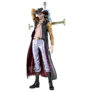 Figura Dracule Mihawk The Metallic One Piece 34cm