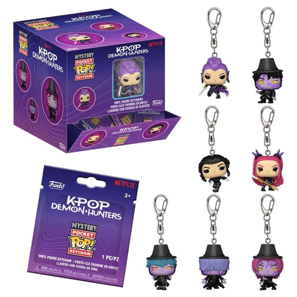 Llavero Pocket POP Mystery Kpop Demon Hunters surtido