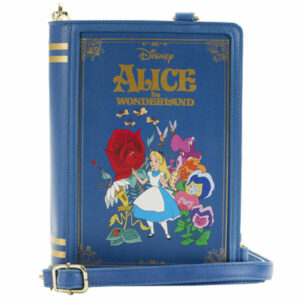 Bolso bandolera libro convertible Alicia en el Pais de las Maravillas Disney Loungefly